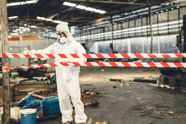 Professional Unattended Death Cleanup technician working in Sarita, TX